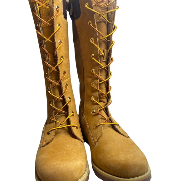 Timberland Tall Calf Length Boots women’s size 5 - Picture 8 of 11
